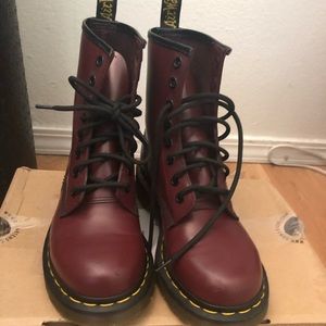 Dr. Martens Cherry Red